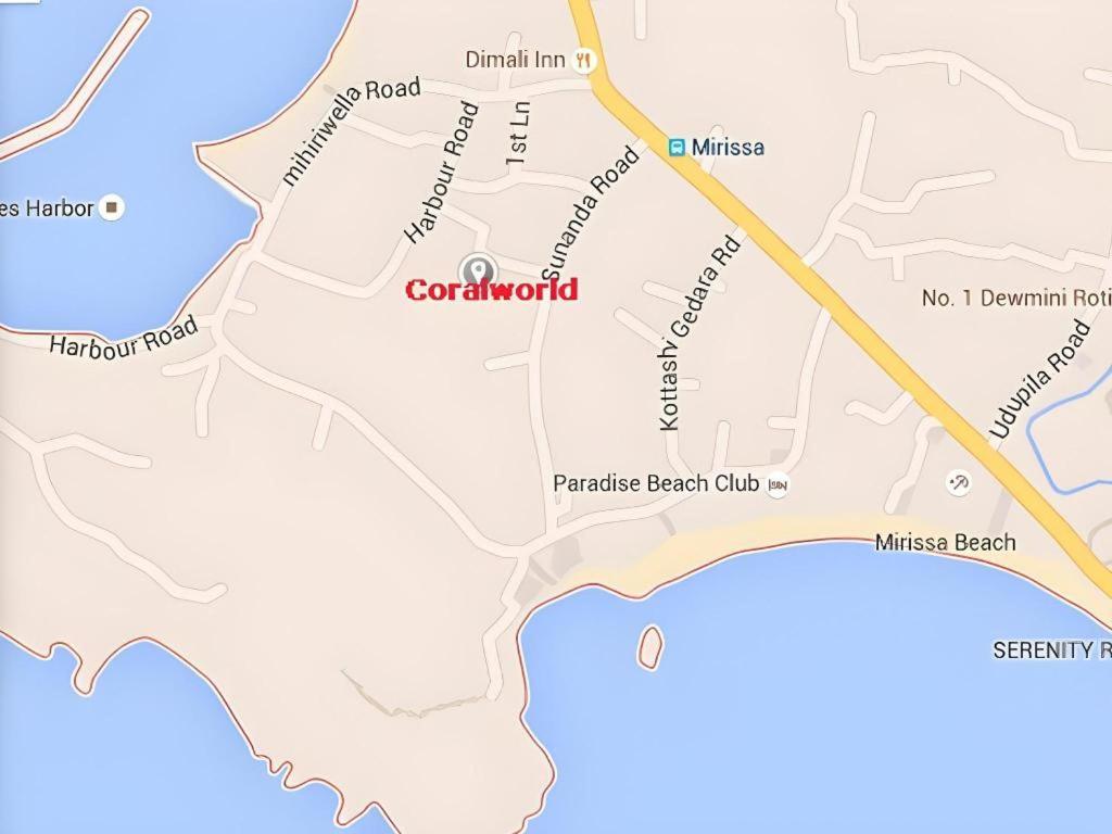 Coralworld Hotel Mirissa Exterior photo
